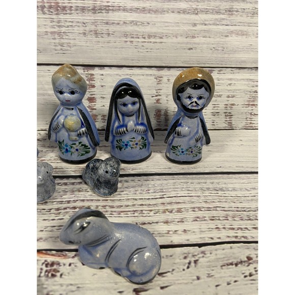 Mexican Nativity Set, Made in Mexico - Picture 4 of 4